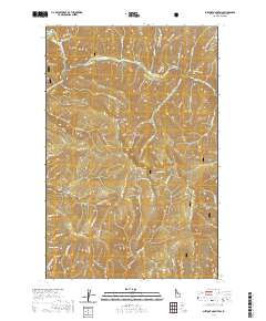 Shefoot Mountain 2020 topographic map thumbnail