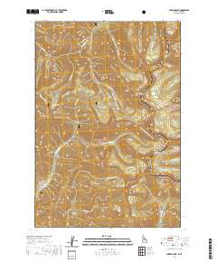 Shewag Lake 2020 topographic map thumbnail