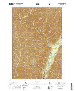 Shissler Peak 2020 topographic map thumbnail