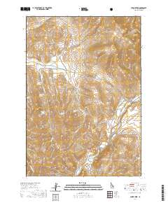 Short Creek 2020 topographic map thumbnail
