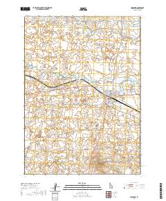 Shoshone 2020 topographic map thumbnail
