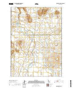 Shoshone Ice Cave 2020 topographic map thumbnail