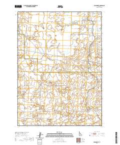 Shoshone SE 2020 topographic map thumbnail