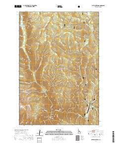 Silver Spur Ridge 2020 topographic map thumbnail