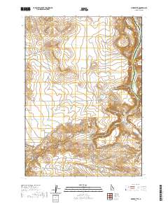 Sinker Butte 2020 topographic map thumbnail
