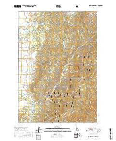 Skunk Creek Summit 2020 topographic map thumbnail
