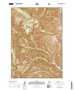 Smiley Mountain 2020 topographic map thumbnail