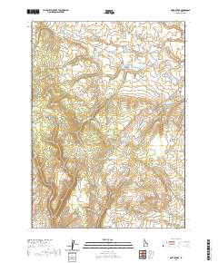 Smith Creek 2020 topographic map thumbnail