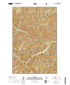 Smith Mountain 2020 topographic map thumbnail