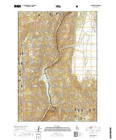 Smiths Ferry 2020 topographic map thumbnail