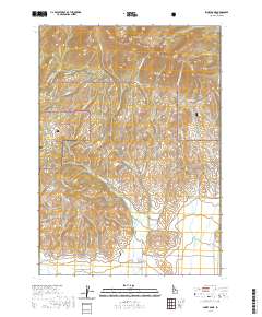 Smoky Dome 2020 topographic map thumbnail