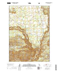 Snake River Butte 2020 topographic map thumbnail