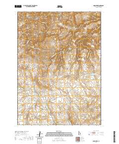 Snow Creek 2020 topographic map thumbnail