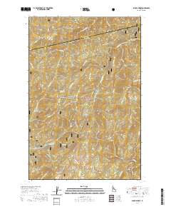 Snowy Summit 2020 topographic map thumbnail