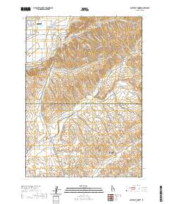 Southeast Emmett 2020 topographic map thumbnail