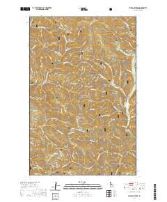 Spades Mountain 2020 topographic map thumbnail