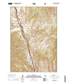 Spencer North 2020 topographic map thumbnail
