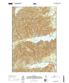 Spirit Lake West 2020 topographic map thumbnail