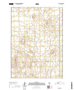Split Top 2020 topographic map thumbnail