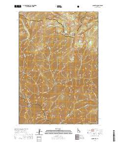 Square Top 2020 topographic map thumbnail