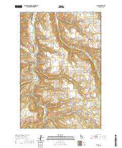 Stites 2020 topographic map thumbnail