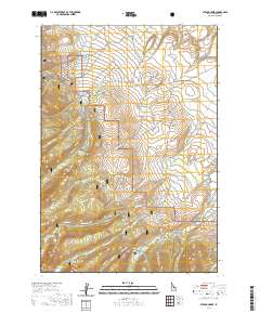 Stroud Creek 2020 topographic map thumbnail