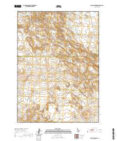 Summit Reservoir 2020 topographic map thumbnail