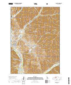Sun Valley 2020 topographic map thumbnail