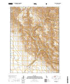 Syrup Creek 2020 topographic map thumbnail