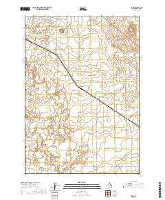 Taber 2020 topographic map thumbnail