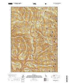 Taylor Mountain 2020 topographic map thumbnail