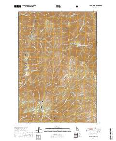 Teapot Mountain 2020 topographic map thumbnail