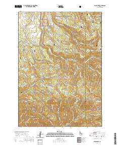 Temple Peak 2020 topographic map thumbnail