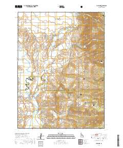 Thatcher 2020 topographic map thumbnail