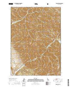 Thompson Peak 2020 topographic map thumbnail