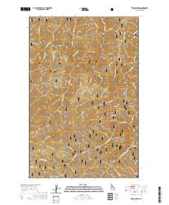 Thor Mountain 2020 topographic map thumbnail