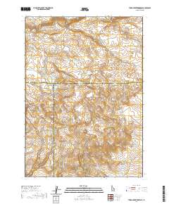 Thorn Creek Reservoir 2020 topographic map thumbnail