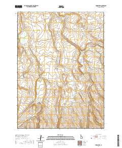 Three Creek 2020 topographic map thumbnail