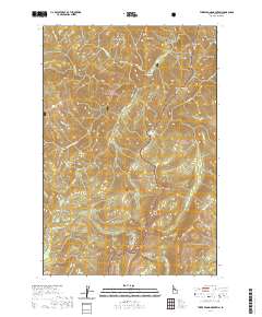 Three Prong Mountain 2020 topographic map thumbnail