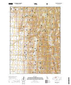 Timber Butte 2020 topographic map thumbnail
