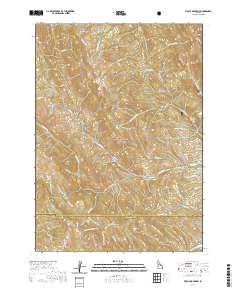 Tincup Mountain 2020 topographic map thumbnail