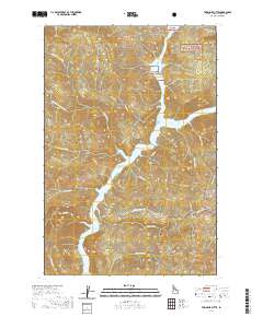 Township Butte 2020 topographic map thumbnail