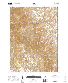 Toy Pass 2020 topographic map thumbnail
