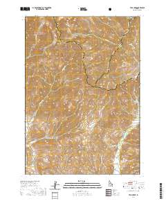Trail Creek 2020 topographic map thumbnail