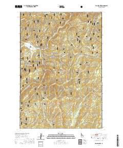 Trapper Creek 2020 topographic map thumbnail