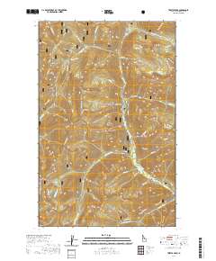 Trestle Peak 2020 topographic map thumbnail