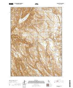 Triangle Flat 2020 topographic map thumbnail