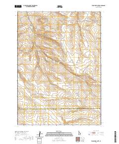Twentymile Butte 2020 topographic map thumbnail