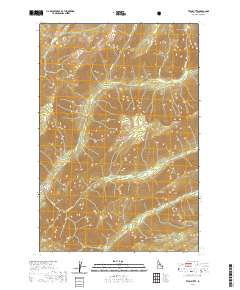 Twin Butte 2020 topographic map thumbnail