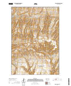 Bear Coulee SW 2020 topographic map thumbnail